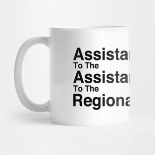 The Office - Assistant To The Assistant To The Regional Manager Black Mug